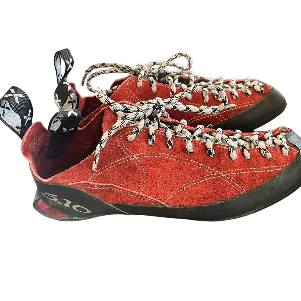 FIVE TEN STEALTH C4 Rock Climbing Bouldering Shoes Made In USA Womens Size 8.5